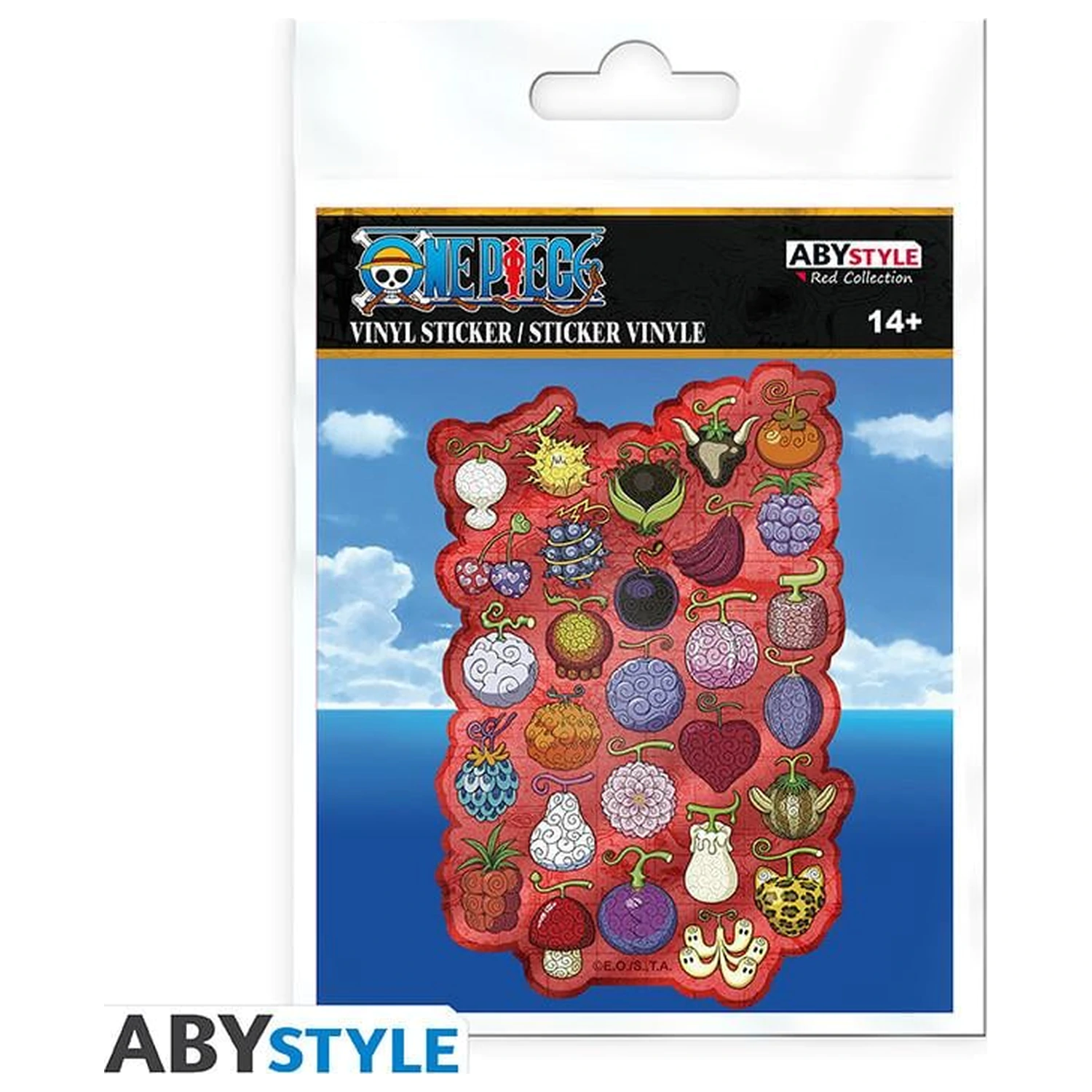 ONE PIECE Demon Fruit Autocolant poza produsului