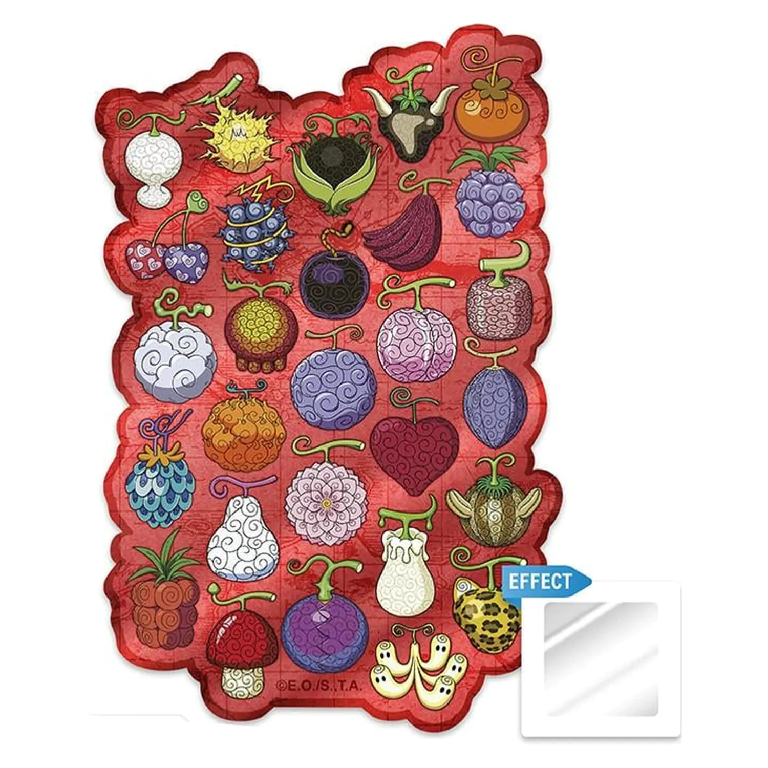 ONE PIECE Demon Fruit Autocolant poza produsului