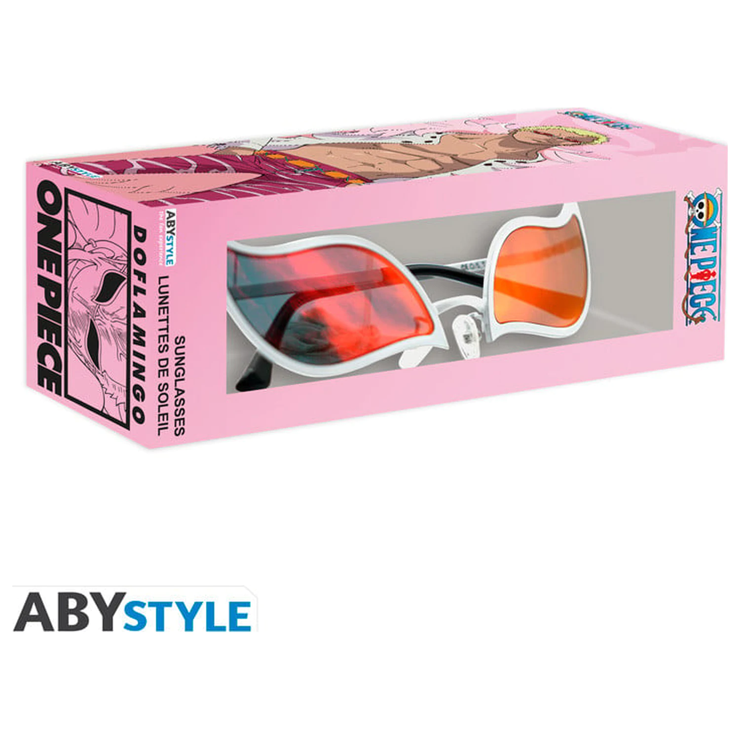 Replica ochelari de soare One Piece Doflamingo poza produsului
