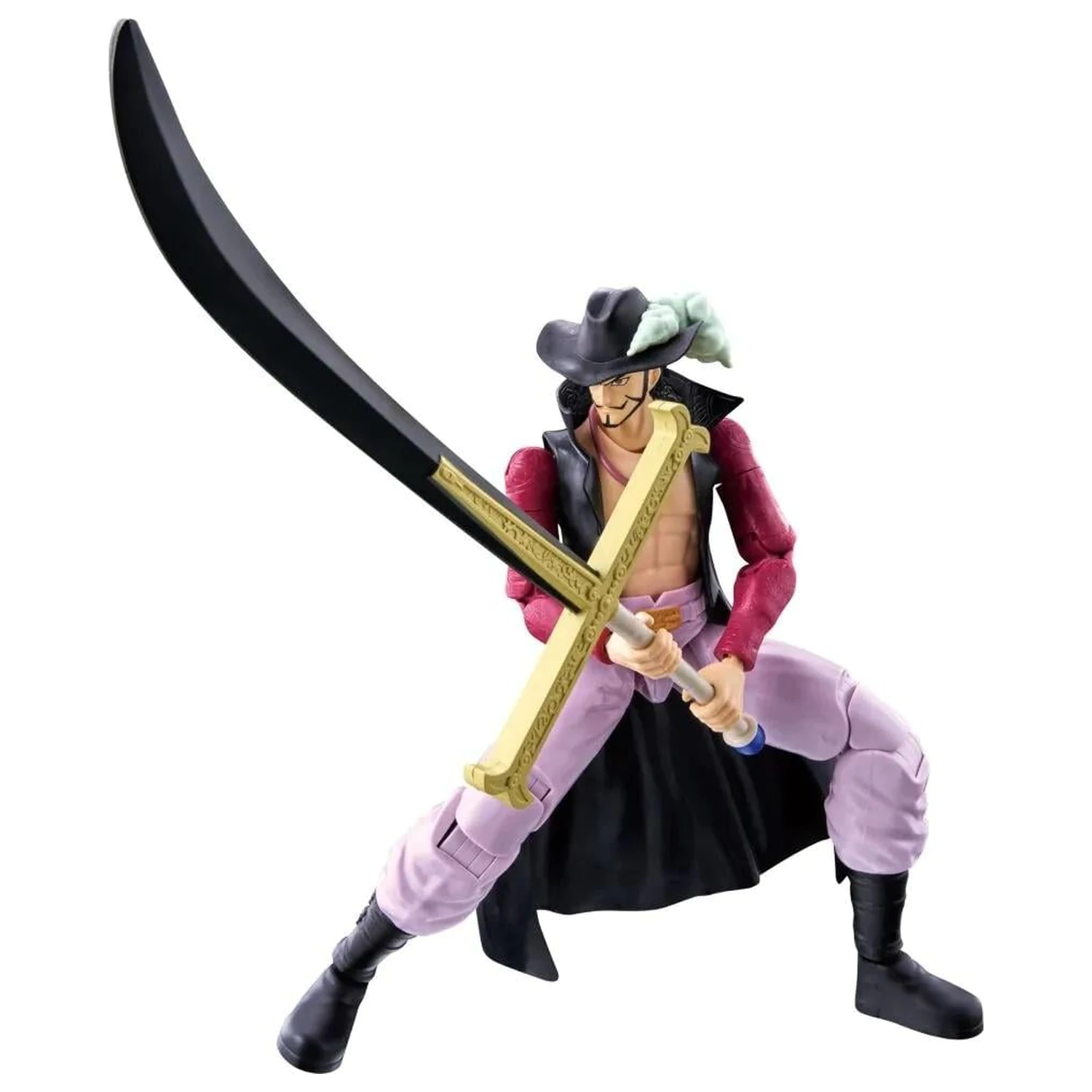 One Piece Dracule Mihawk Figura Anime Heroes 17 cm poza produsului