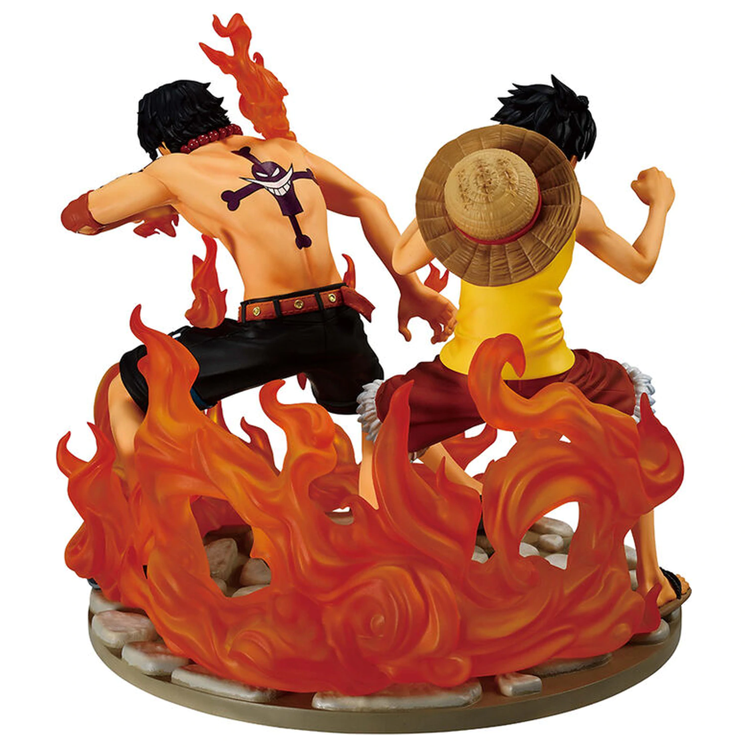 One Piece Dramatic Memories Ace & Luffy Ichibansho figurina 15cm poza produsului