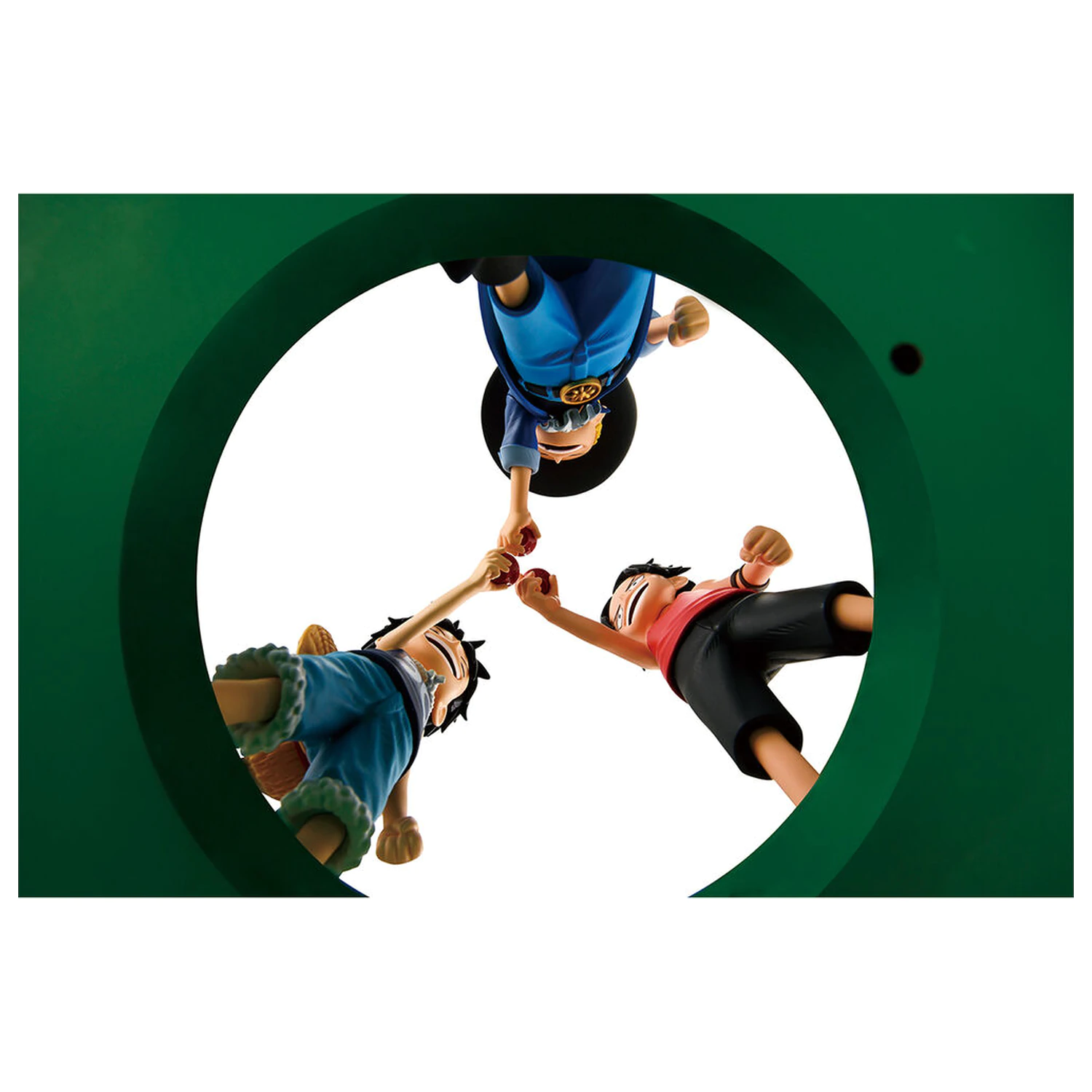 One Piece Dramatic Memories Ace & Sabo & Luffy Ichibansho figurina 10cm poza produsului