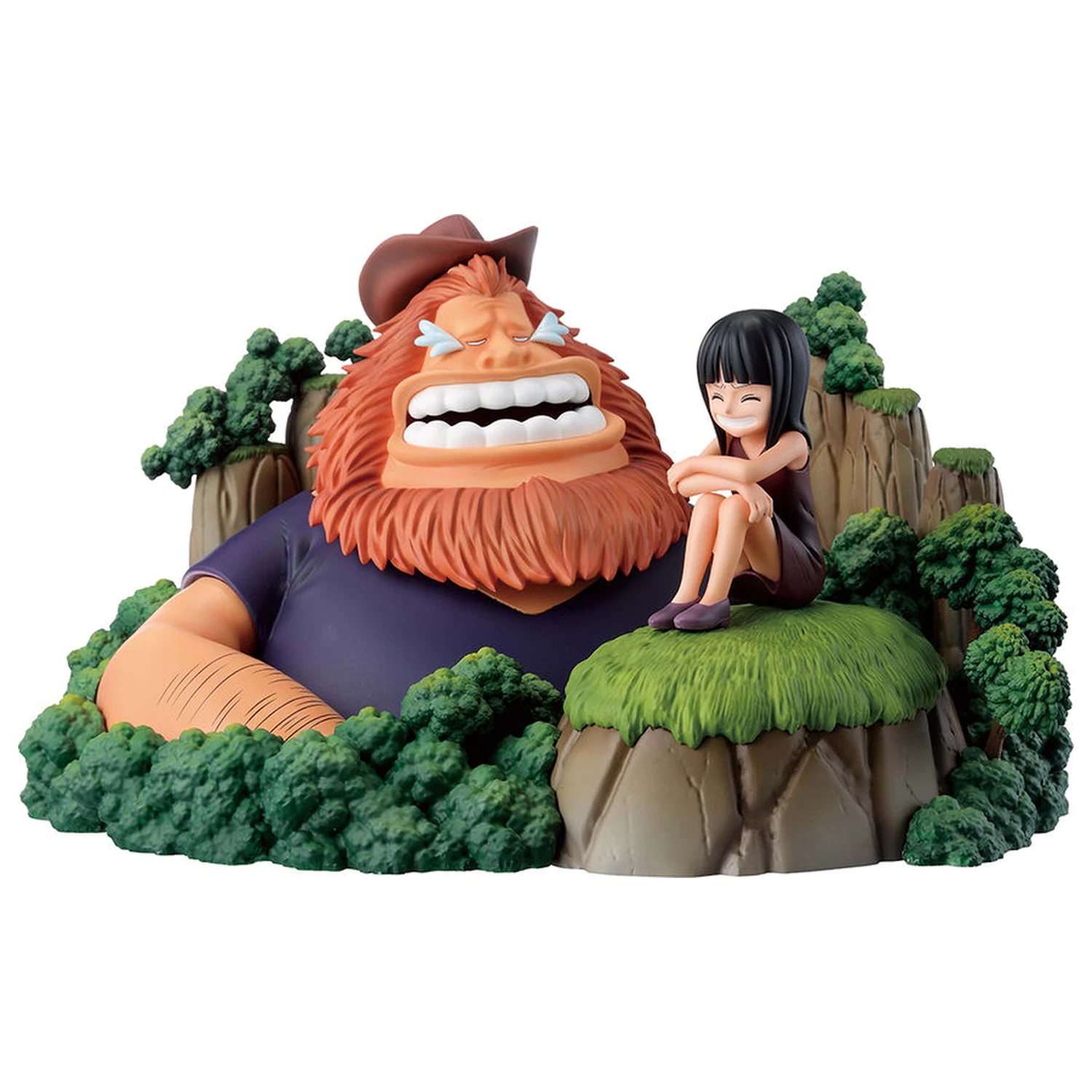 One Piece Dramatic Memories Saul & Robin figura 13cm poza produsului