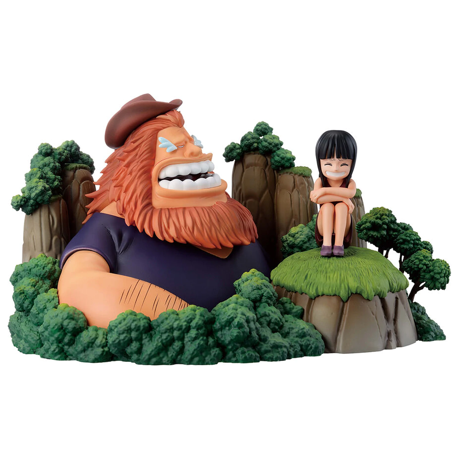 One Piece Dramatic Memories Saul & Robin figura 13cm poza produsului