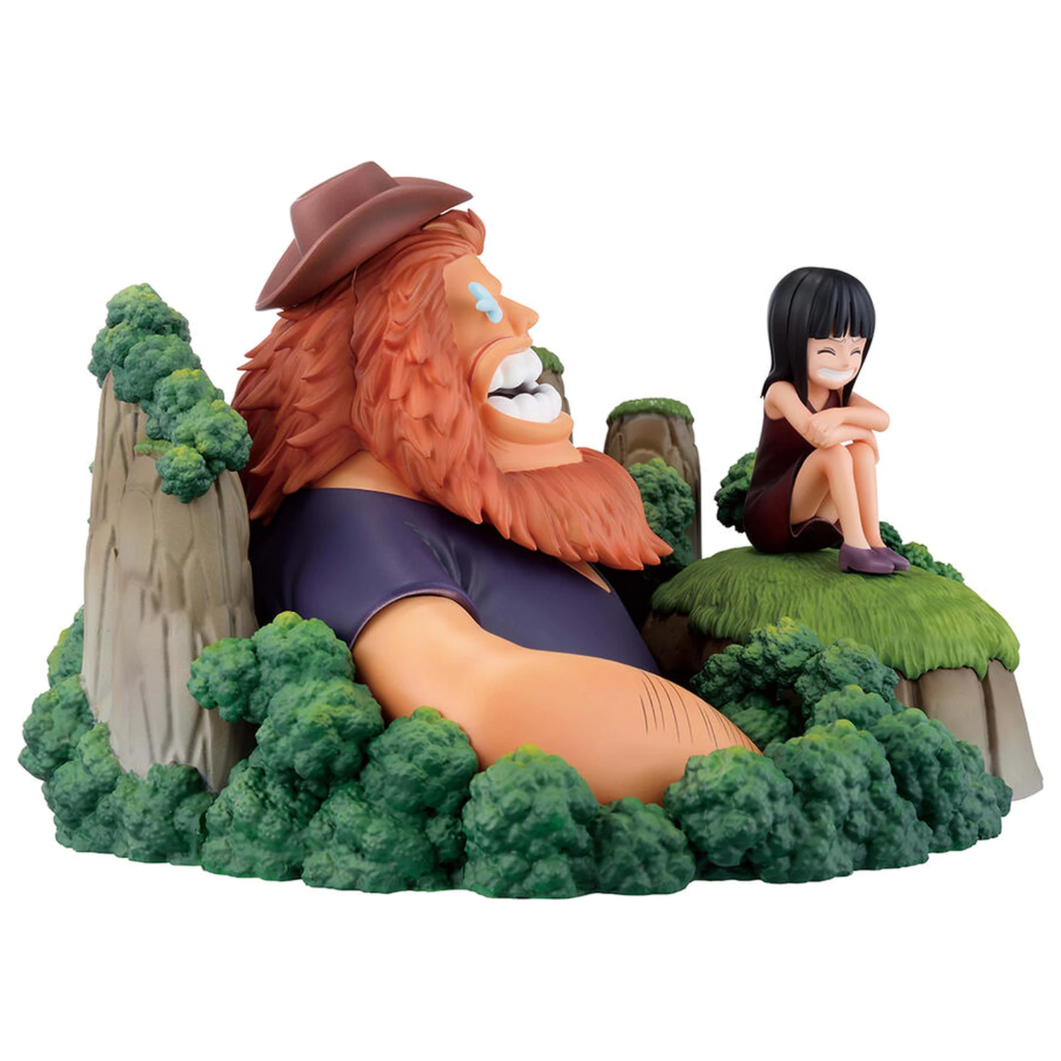 One Piece Dramatic Memories Saul & Robin figura 13cm poza produsului