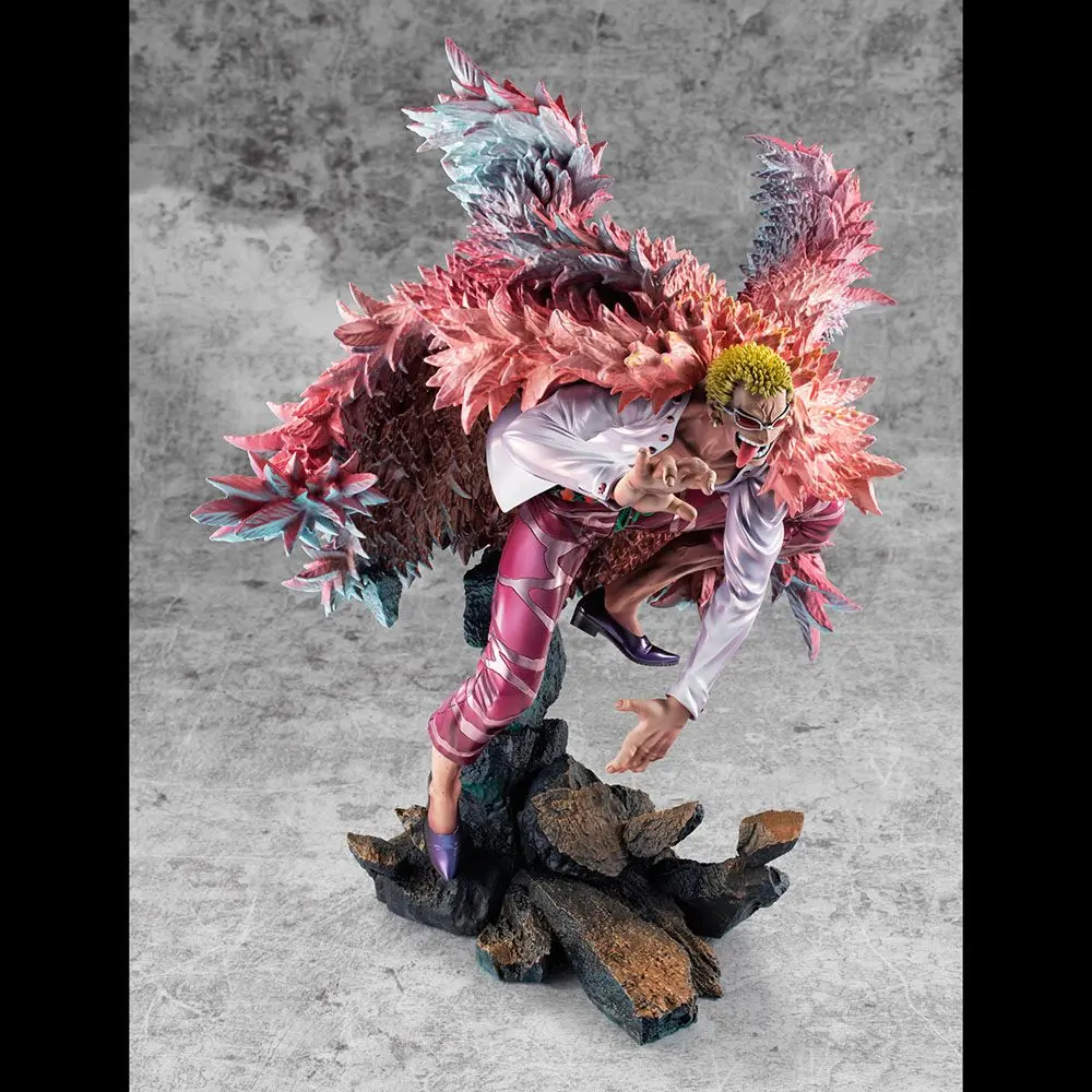 Figurină PVC One Piece Excellent Model P.O.P SA-Maximum Heavenly Demon Donquixote Doflamingo 35 cm poza produsului