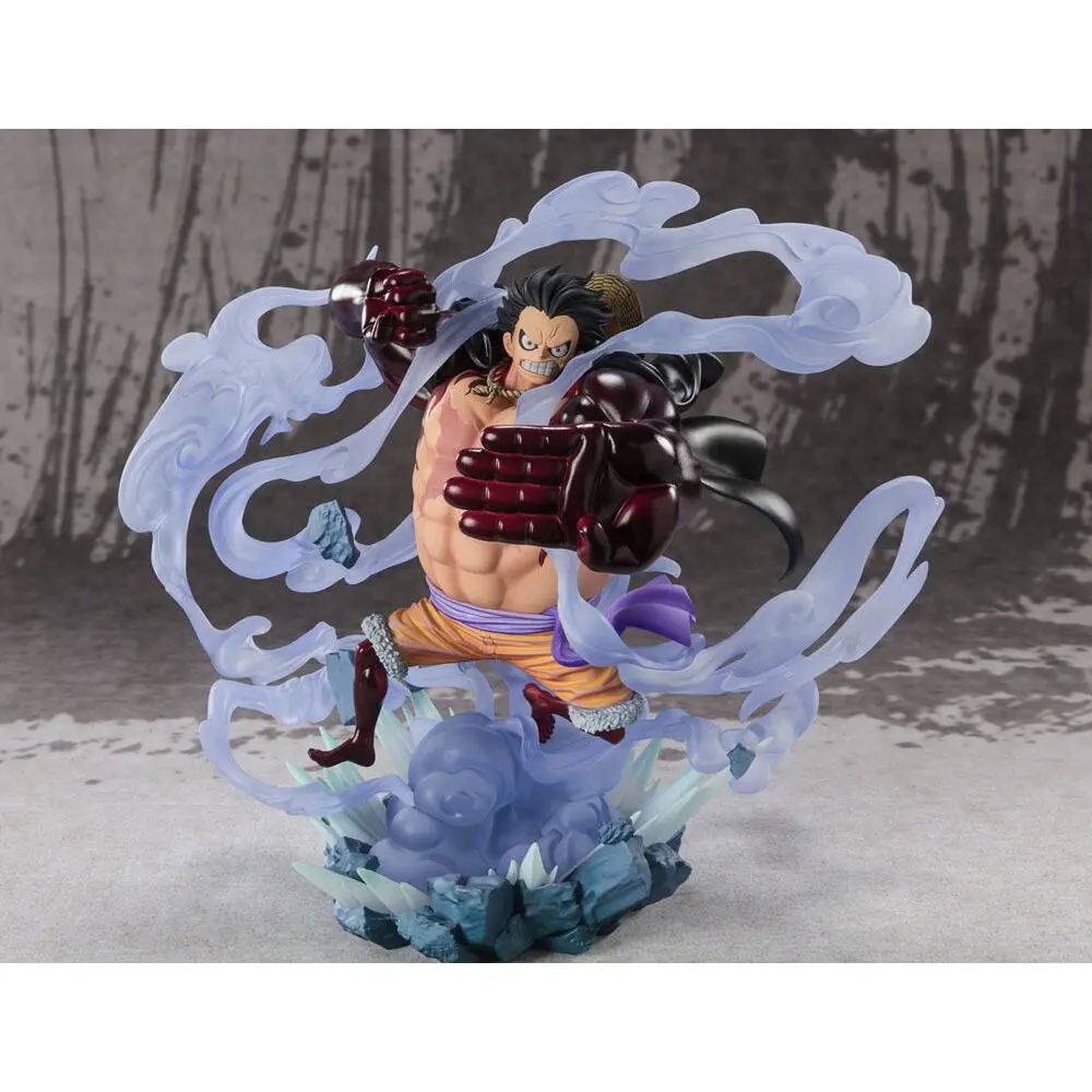 One Piece FiguartsZERO Statuie PVC Extra Battle Monkey D. Luffy Gear 4 Battle of Monsters on Onigashima 21 cm poza produsului