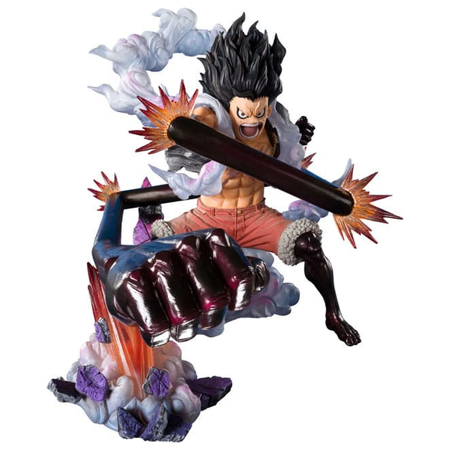 Statuieta One Piece Figuarts ZERO Extra Battle din PVC Monkey D. Luffy Gear 4 Snake Man King Cobra 21 cm poza produsului
