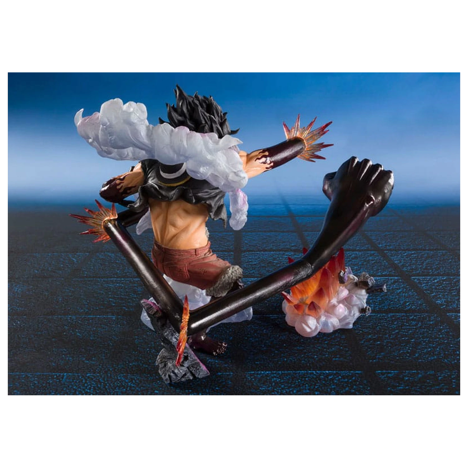 Statuieta One Piece Figuarts ZERO Extra Battle din PVC Monkey D. Luffy Gear 4 Snake Man King Cobra 21 cm poza produsului