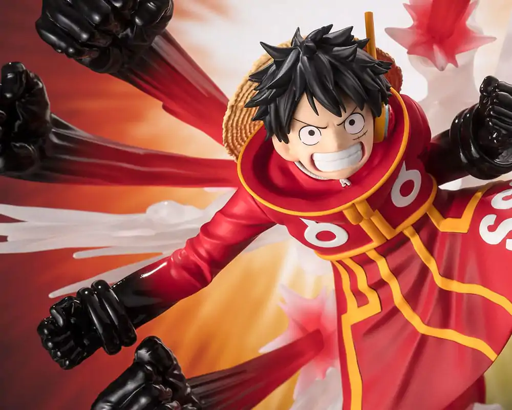 Figurină PVC Figuarts ZERO Extra Battle Monkey D. Luffy -Gum Gum Hawk Gatling- 19 cm poza produsului