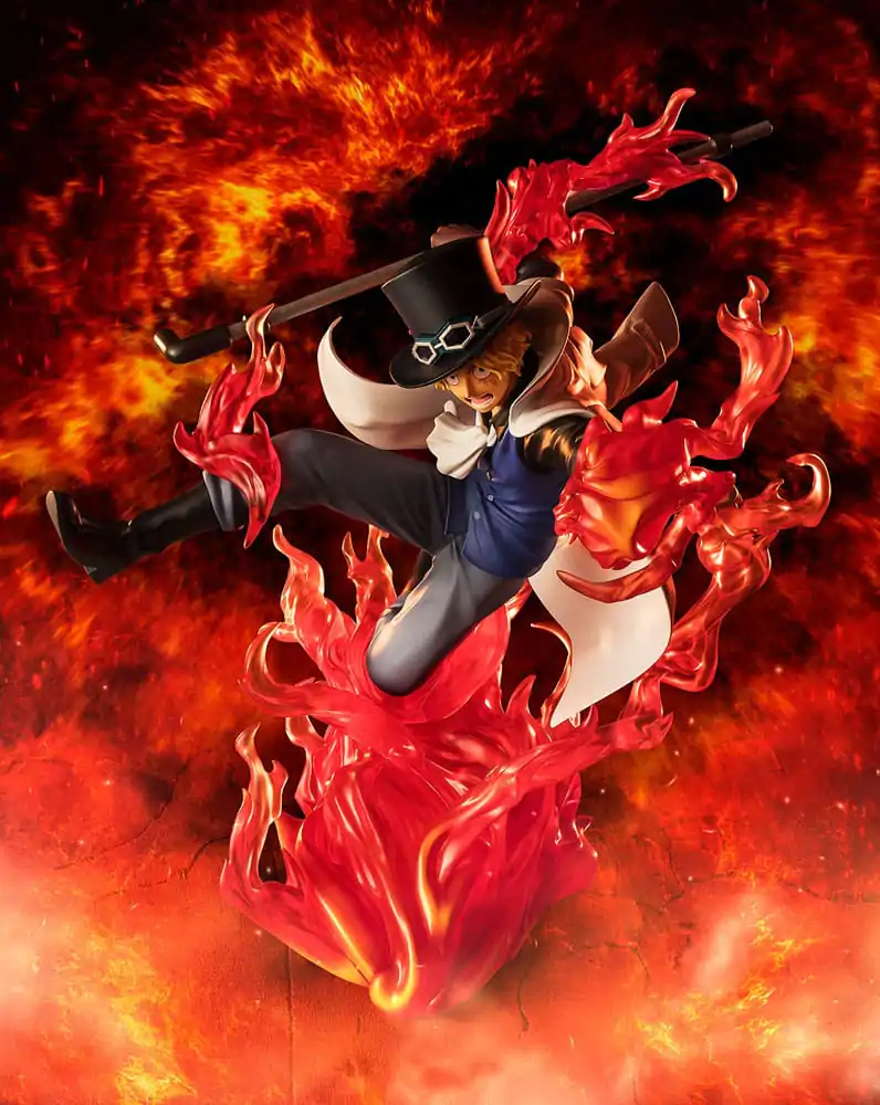 Statuie PVC Figuarts ZERO Extra Battle Sabo Fire Fist Rook Check 19 cm poza produsului