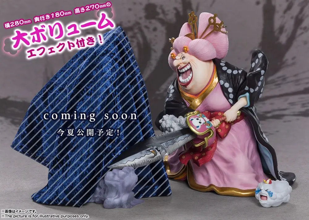 One Piece FiguartsZERO Statuie PVC Extra Battle Charlotte Linlin 31 cm poza produsului