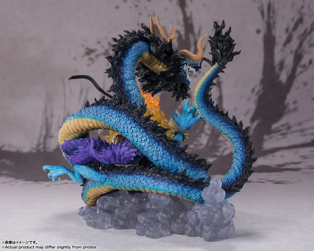 One Piece FiguartsZERO Statuie PVC (Lupta Extra) Kaido King of the Beasts - Twin Dragons 30 cm poza produsului