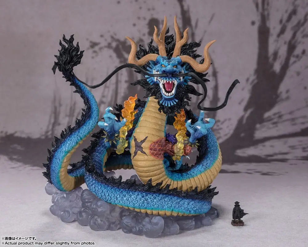 One Piece FiguartsZERO Statuie PVC (Lupta Extra) Kaido King of the Beasts - Twin Dragons 30 cm poza produsului