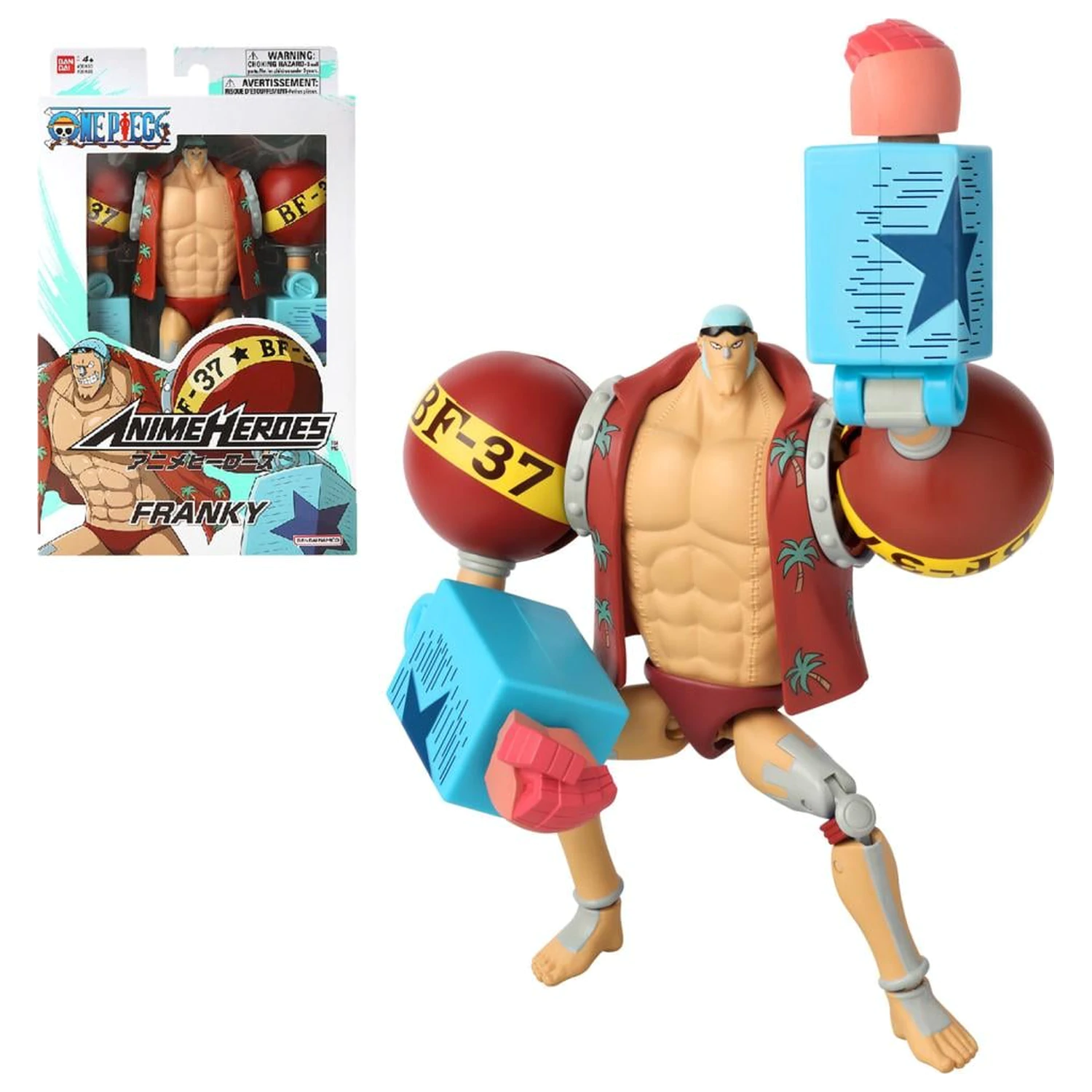 One Piece Franky Figura Anime Heroes 17 cm poza produsului