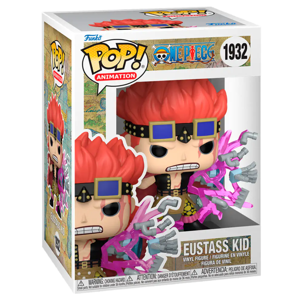 Figurină de Vinil One Piece Funko POP! Animation Eustass Kid (Awakening) 9 cm poza produsului