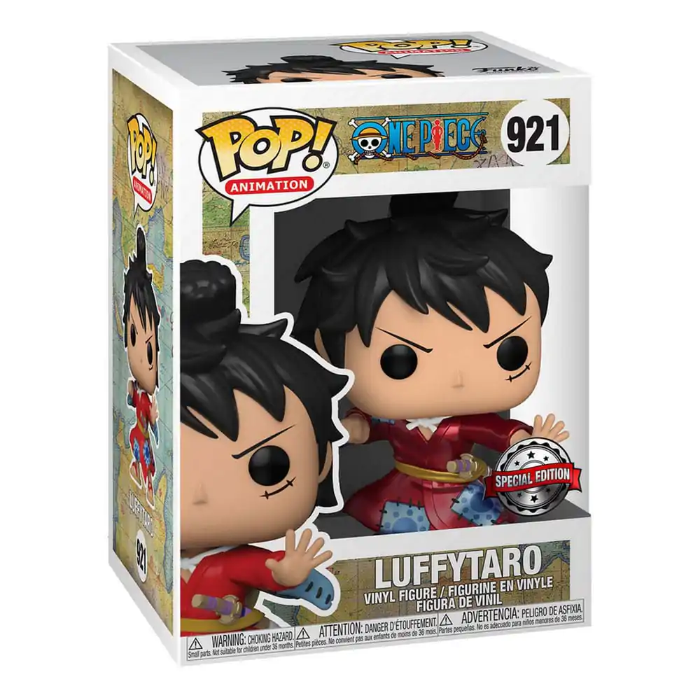 One Piece POP! Animation Figurina Vinyl Luffy in Kimono(MT) Exclusiv 9 cm poza produsului