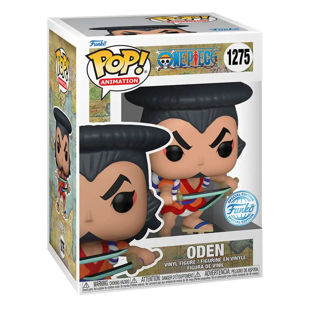 One Piece POP! Figurine de animație Vinyl Oden 9 cm poza produsului