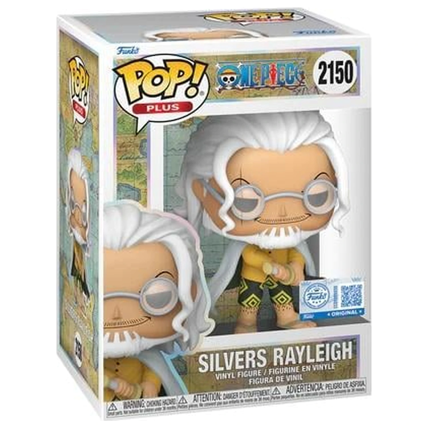 ONE PIECE Funko POP figurina Animation Silvers Rayleigh poza produsului