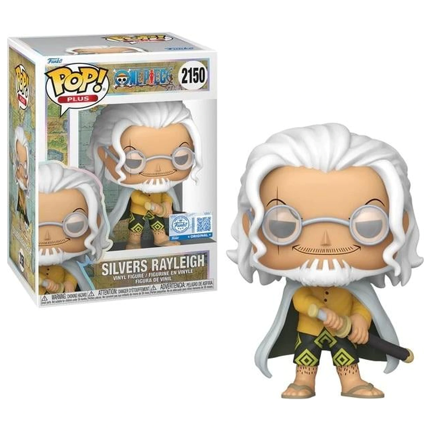 ONE PIECE Funko POP figurina Animation Silvers Rayleigh poza produsului