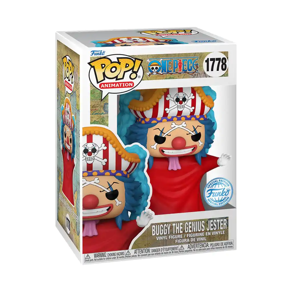 One Piece Funko POP! Movies Figurina Vinyl Buggy(Post Time-Skip) Exclusiv 9 cm poza produsului