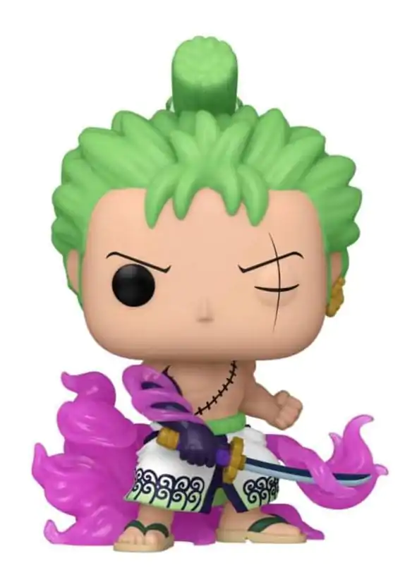 One Piece Funko POP! Movies figurină vinyl Zoro w/ Enma (GW) Exclusive 9 cm poza produsului