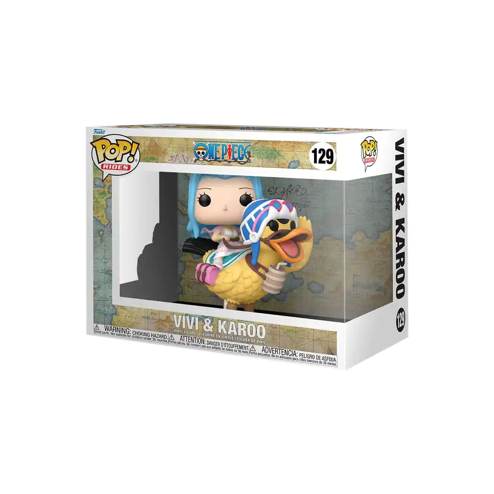 Figurină de vinil One Piece Funko POP! Rides Vivi & Karoo 15 cm poza produsului