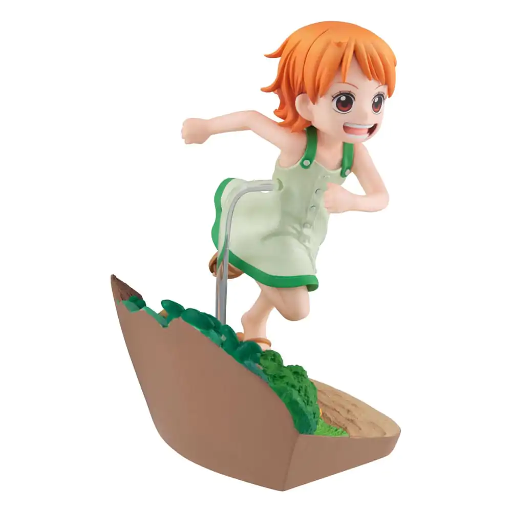 One Piece G.E.M. Series Statueta din PVC Nami Run! Run! Run! 11 cm poza produsului