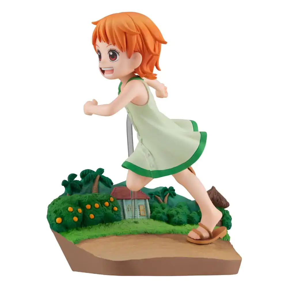 One Piece G.E.M. Series Statueta din PVC Nami Run! Run! Run! 11 cm poza produsului