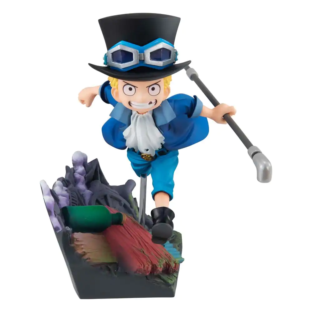 One Piece G.E.M. Series Statuie PVC Sabo Run! Run! Run! 13 cm poza produsului