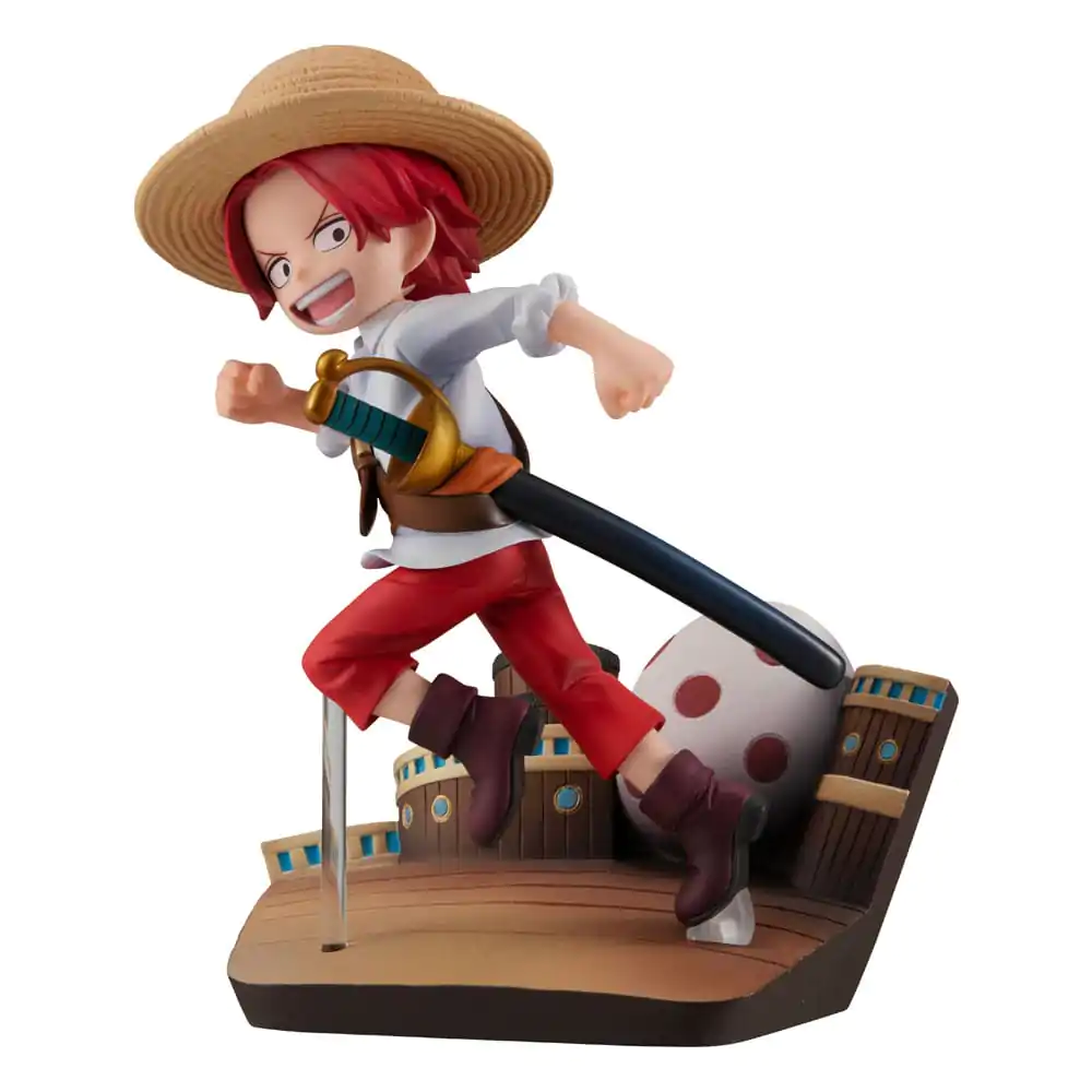 Statuie PVC One Piece G.E.M. Series Shanks Run! Run! Run! 13 cm poza produsului