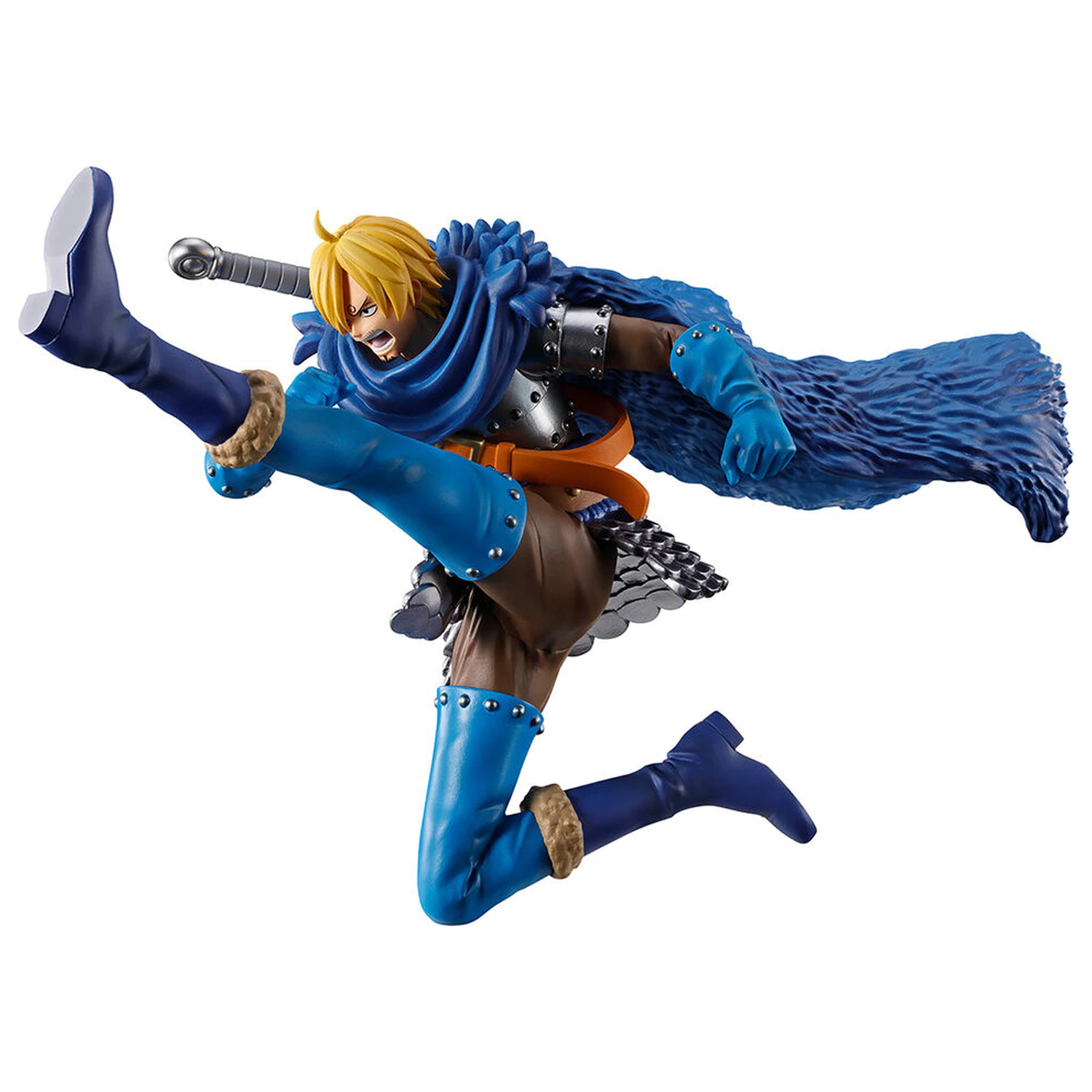 One Piece Giant Bash Vol.2 figurina Sanji Ichibansho 13cm poza produsului