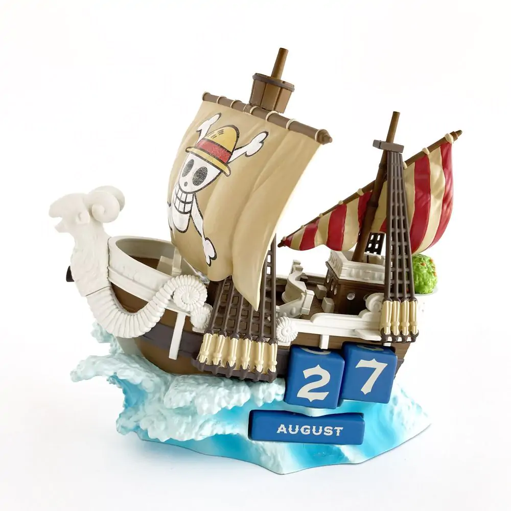 Calendar perpetuu 3D One Piece Going Merry poza produsului