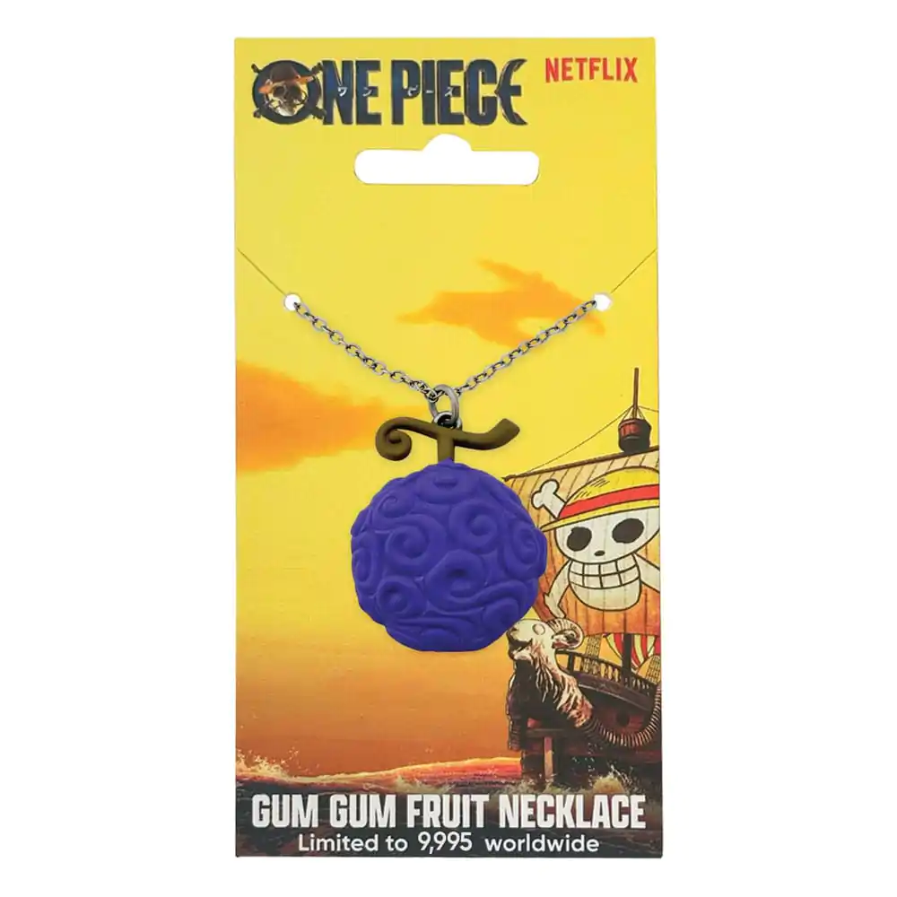 Colier One Piece cu pandantiv Gum Gum Fruit poza produsului