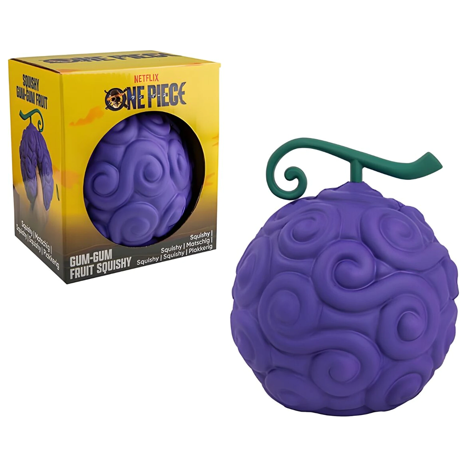 One Piece Gum-Gum Fruit figurina squishy de 12cm poza produsului