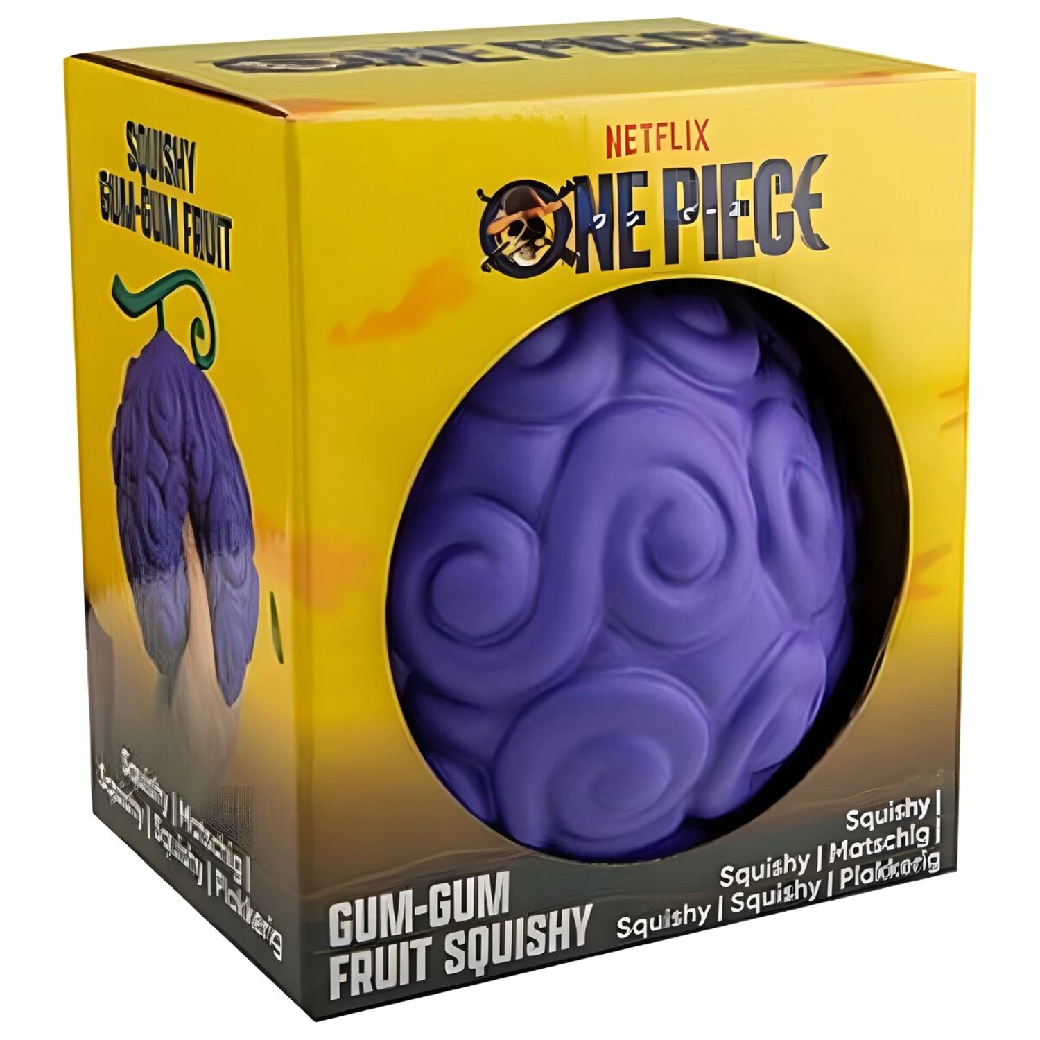 One Piece Gum-Gum Fruit figurina squishy de 12cm poza produsului