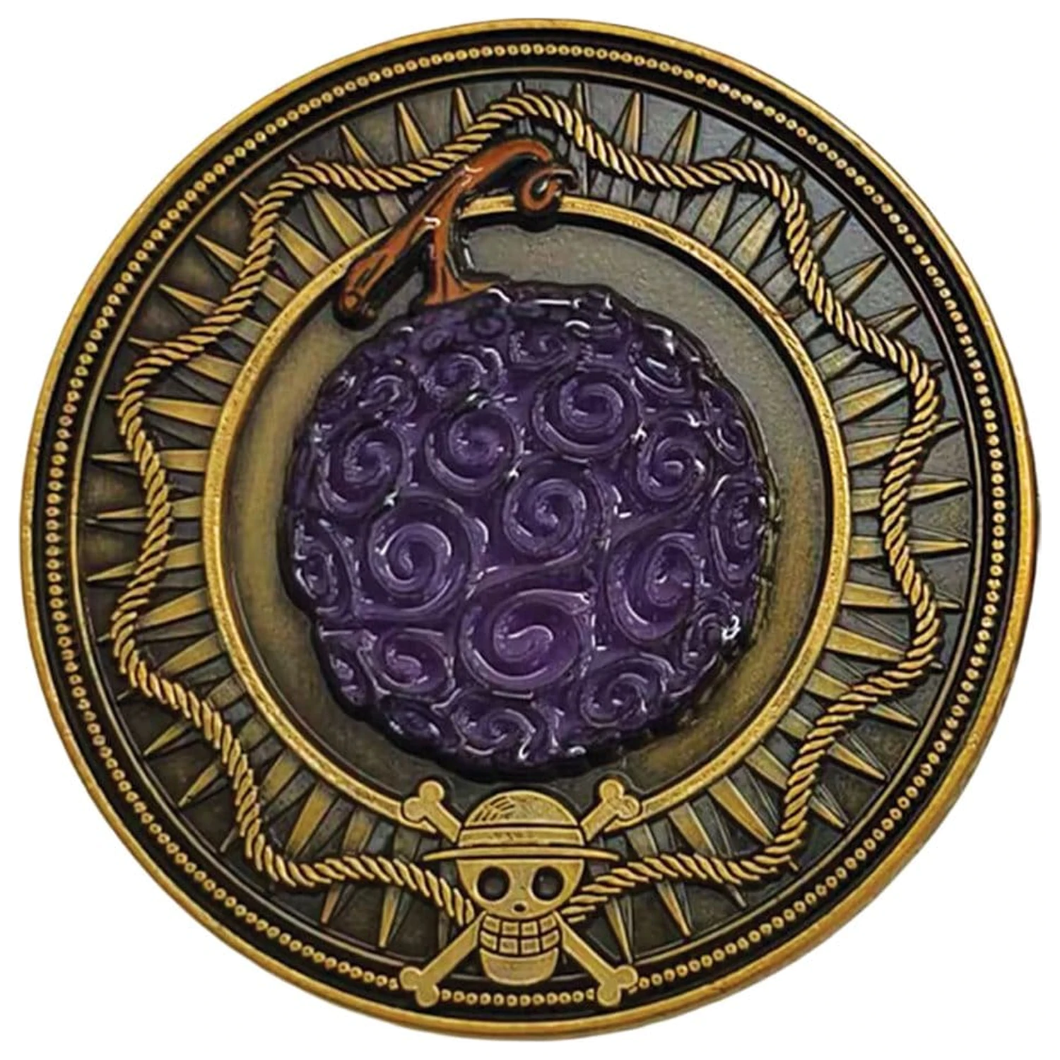 One Piece Moneda de colectie Gum Gum Coin Editie limitata 4 cm poza produsului