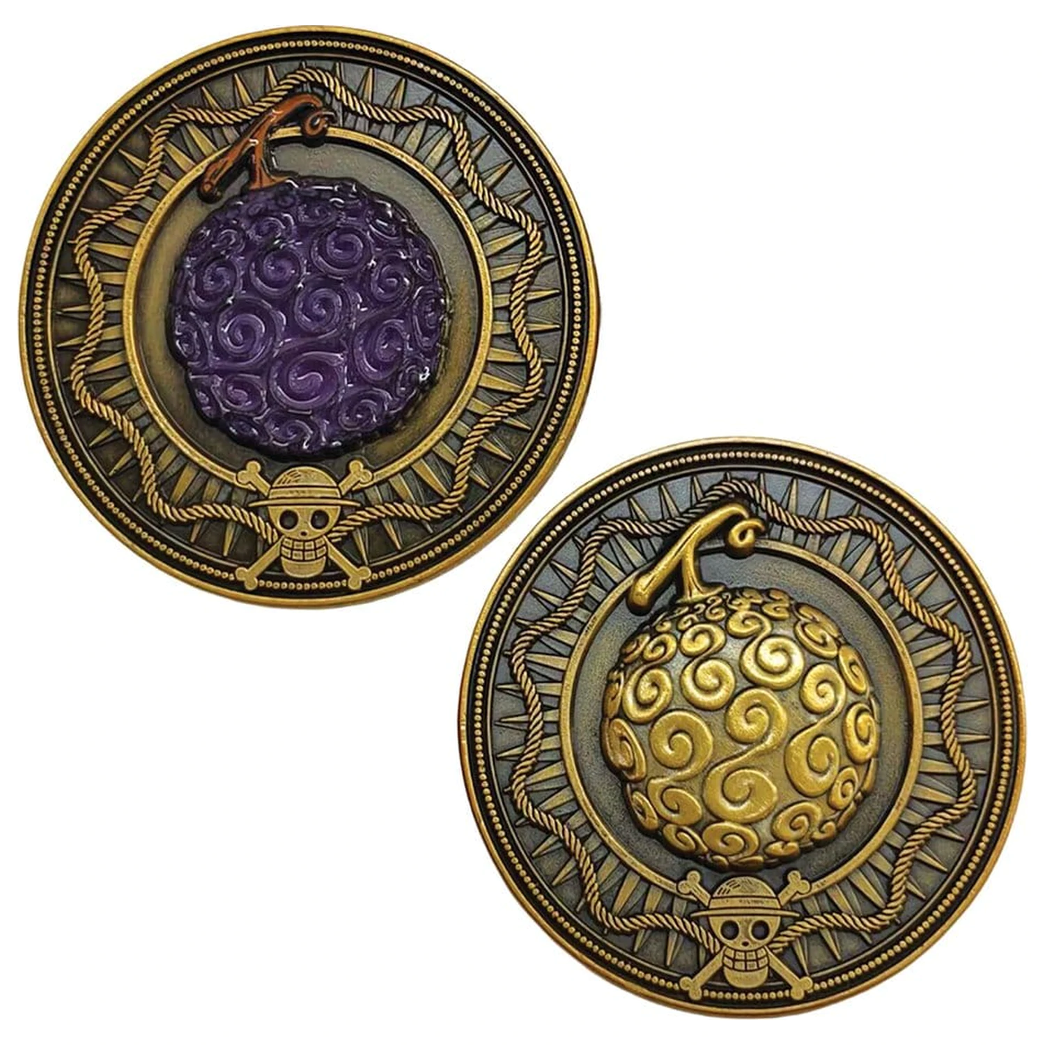 One Piece Moneda de colectie Gum Gum Coin Editie limitata 4 cm poza produsului
