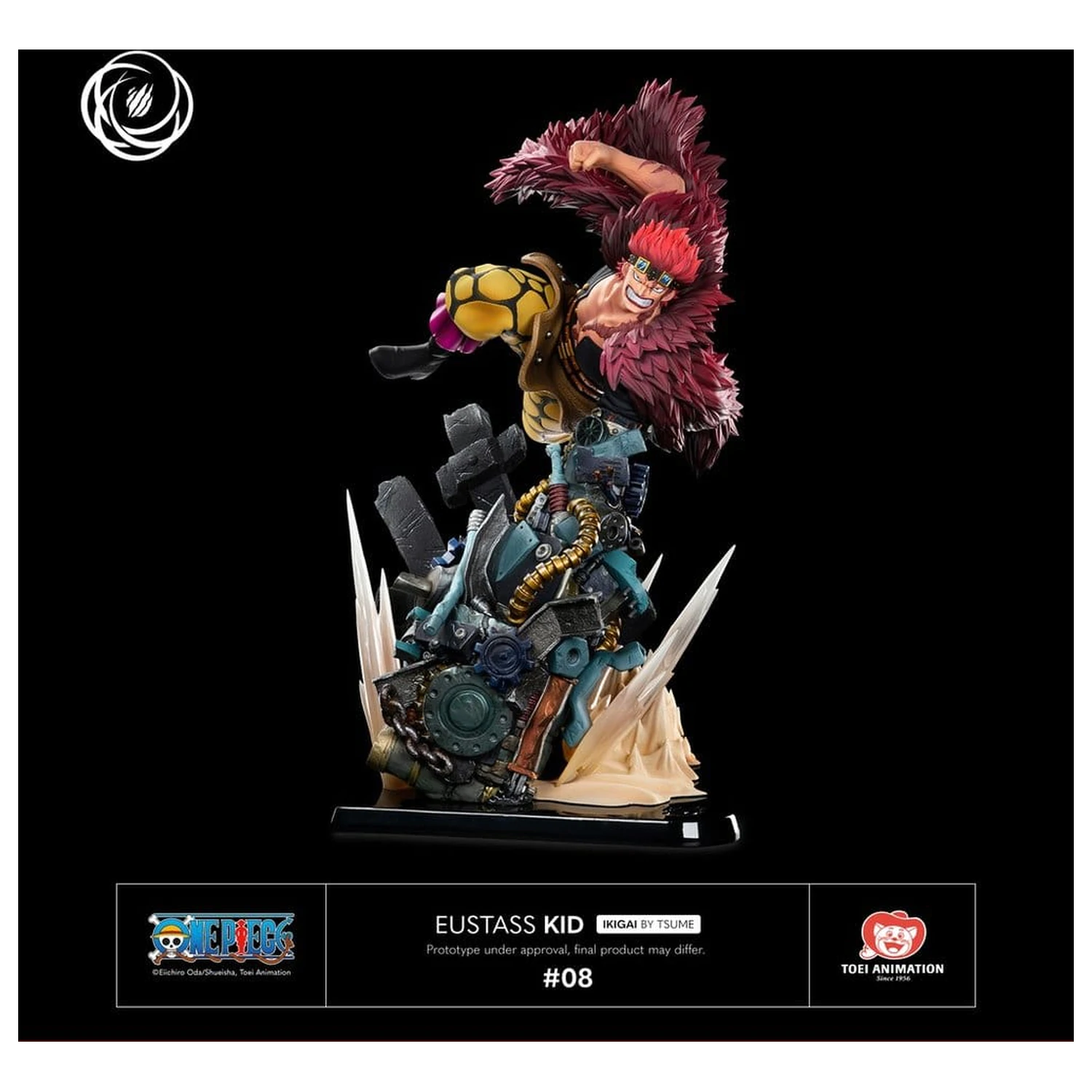 One Piece IKIGAI Figura 1/6 Eustass Kid poza produsului