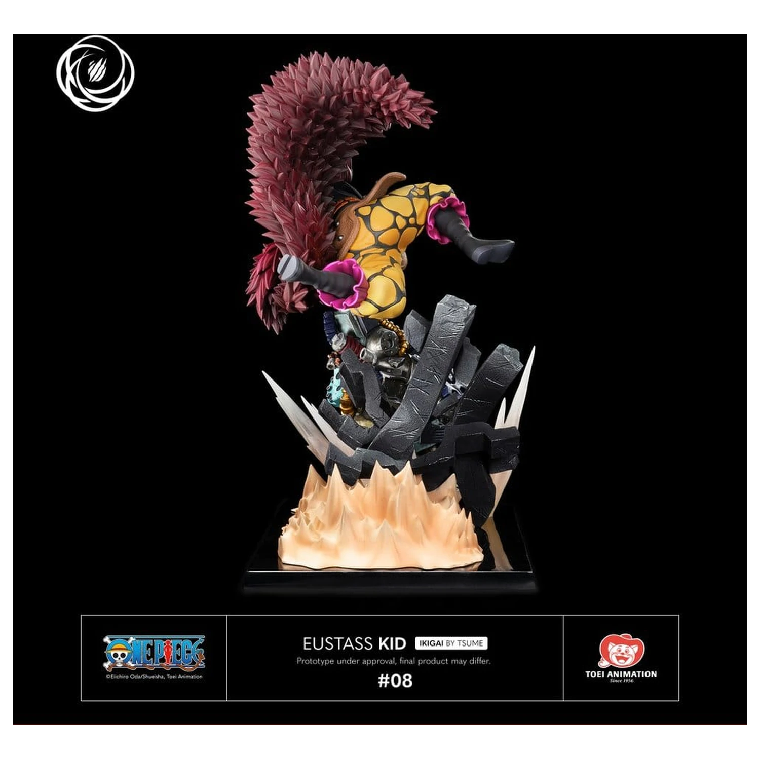 One Piece IKIGAI Figura 1/6 Eustass Kid poza produsului