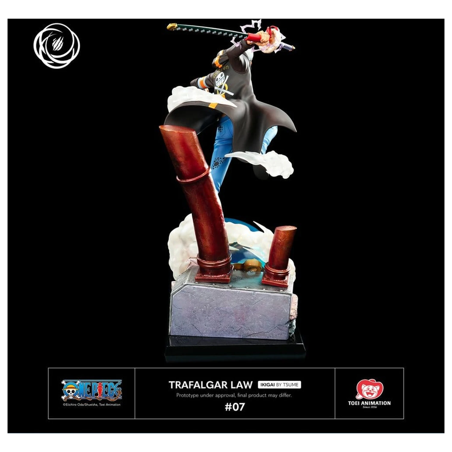 One Piece IKIGAI Figurina 1/6 Trafalgar Law poza produsului