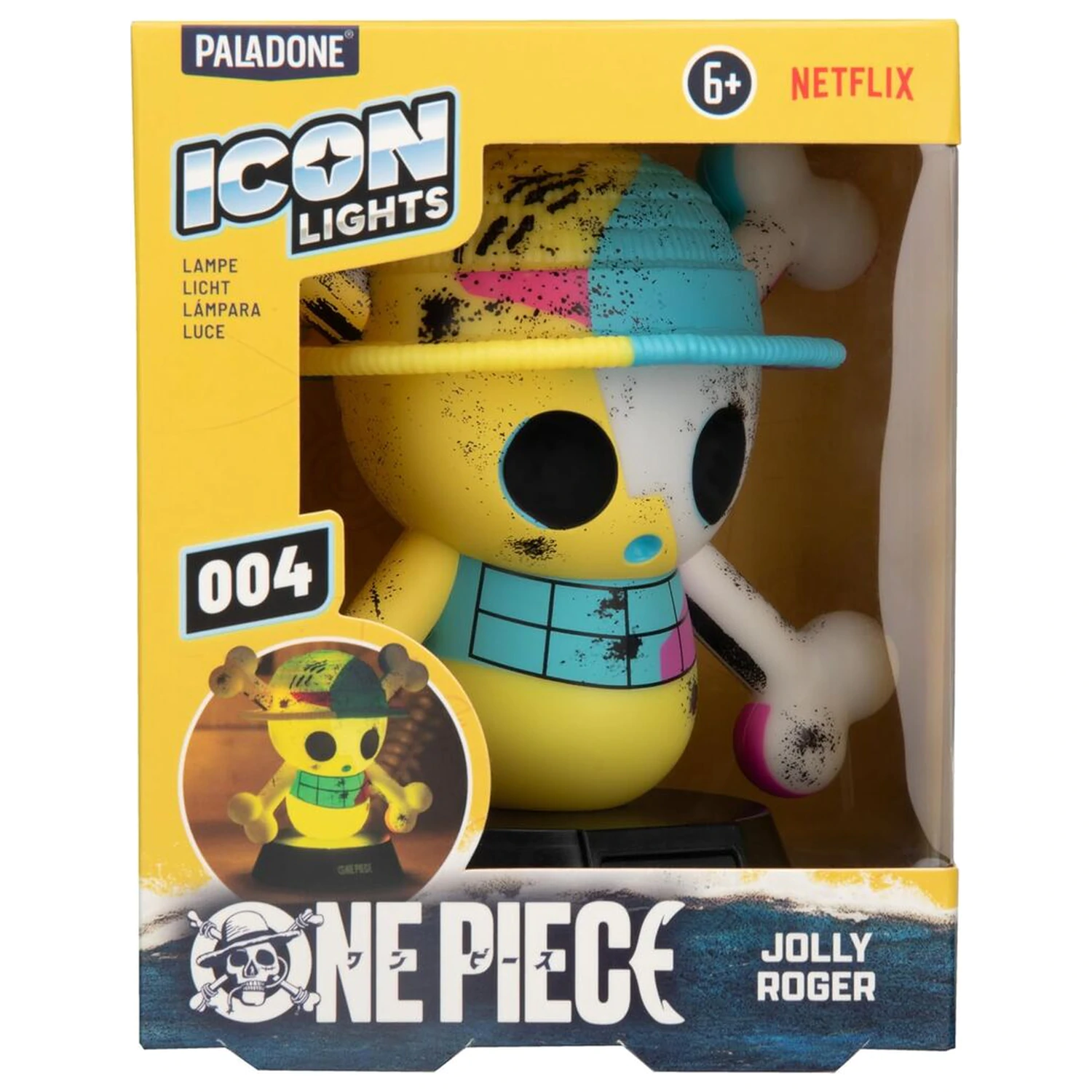 One Piece Jolly Roger Icon lampa poza produsului
