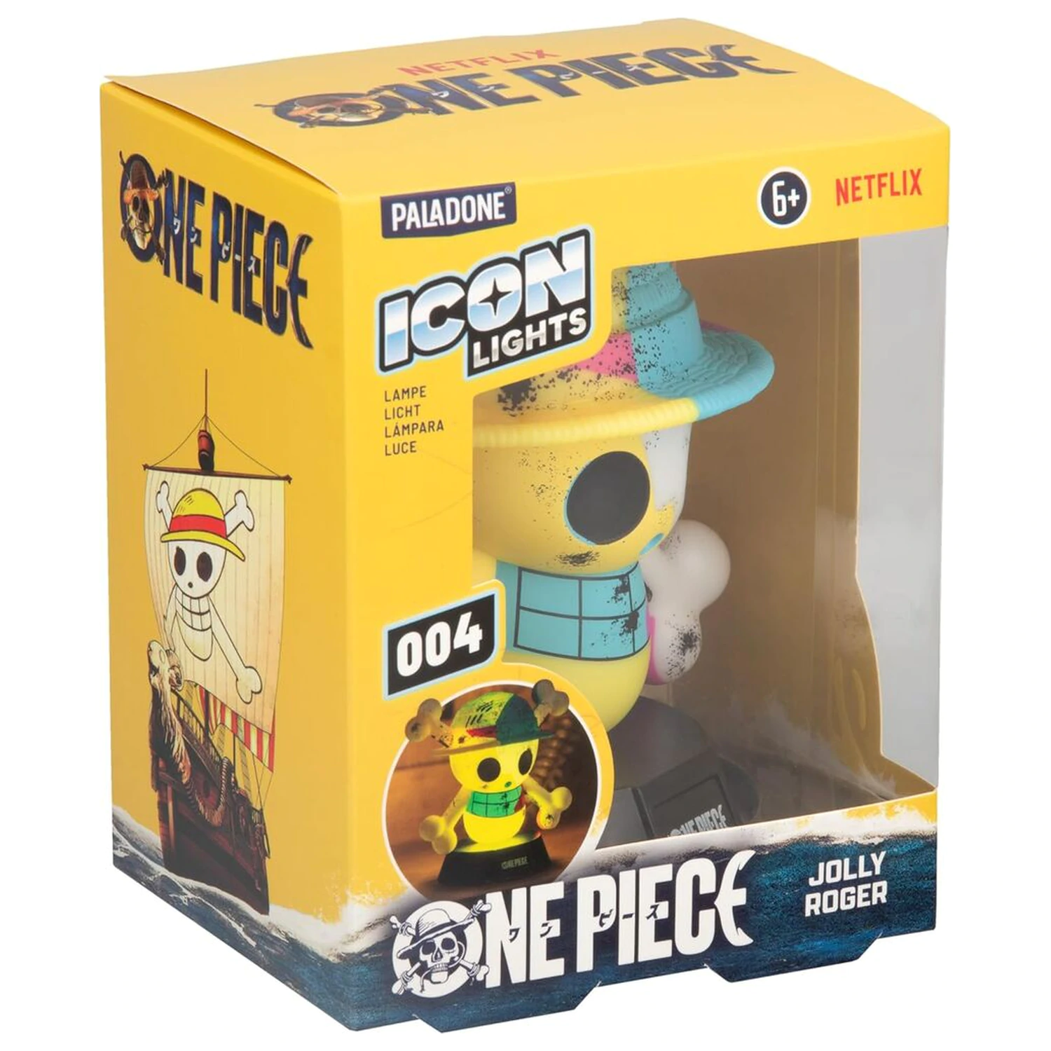 One Piece Jolly Roger Icon lampa poza produsului