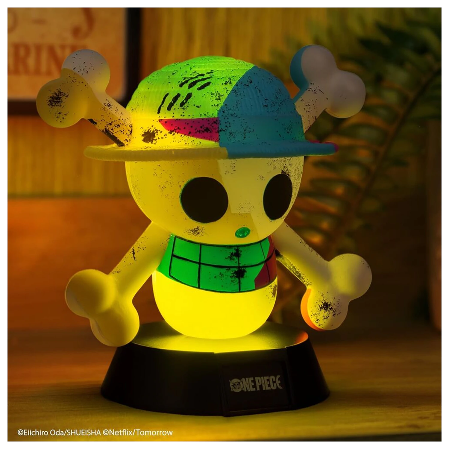 One Piece Jolly Roger Icon lampa poza produsului