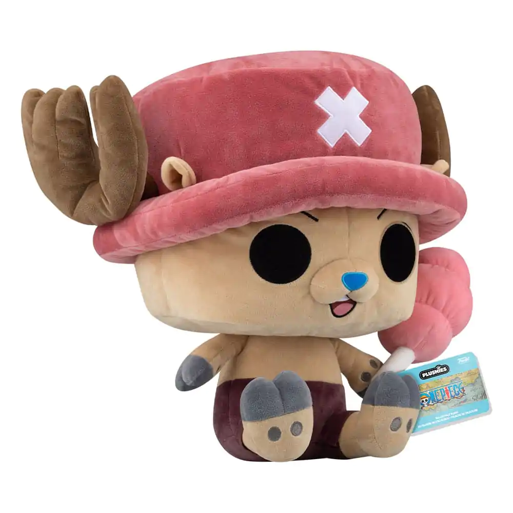 Figurină de pluș Jumbo One Piece Tony Tony Chopper cu Cotton Candy 41 cm poza produsului
