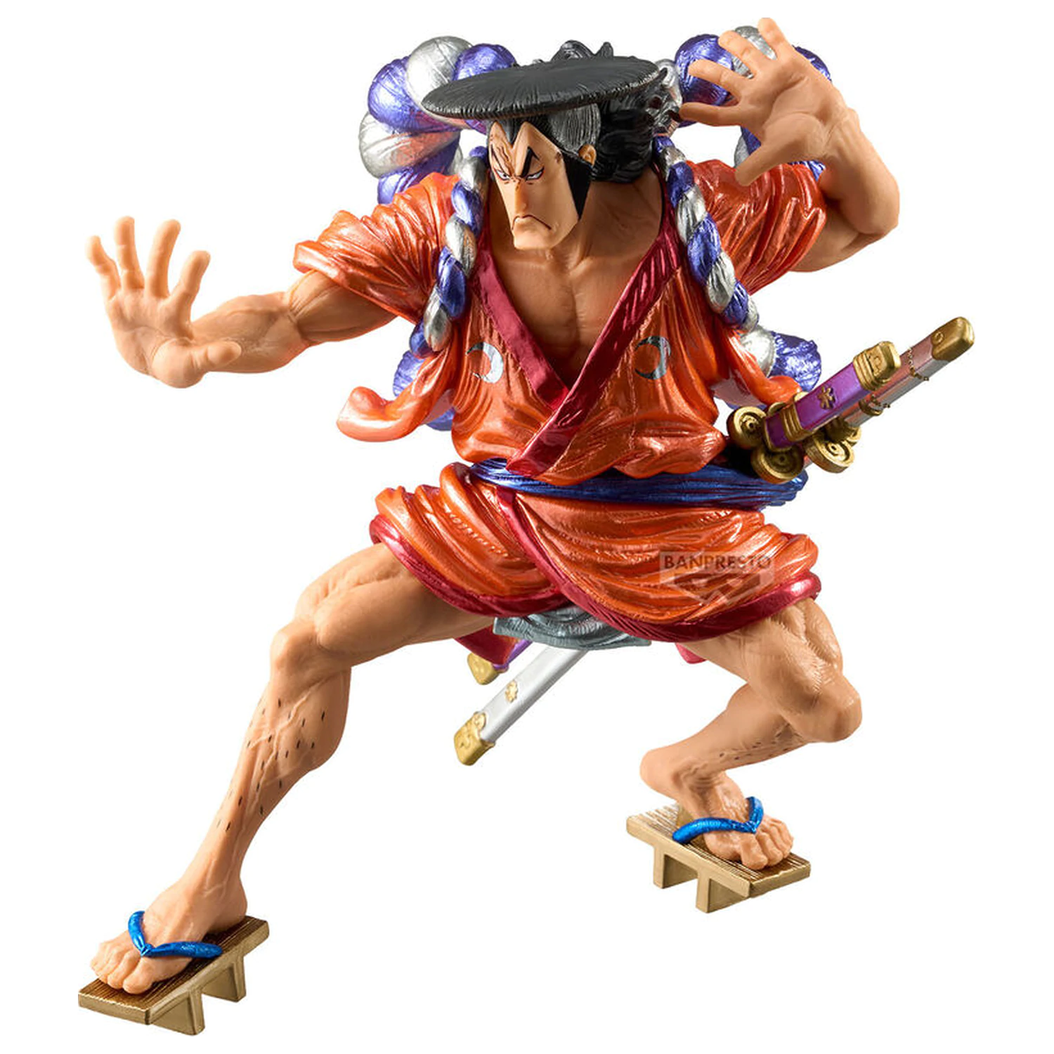 One Piece King of Artist Kouzuki Oden Special Ver figurina 17cm poza produsului