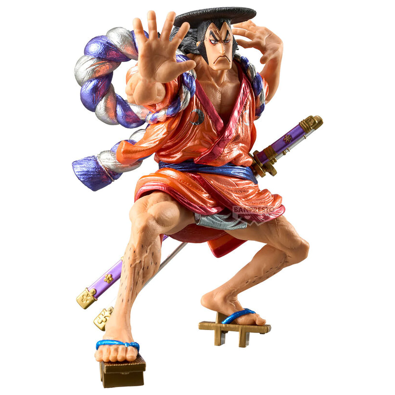 One Piece King of Artist Kouzuki Oden Special Ver figurina 17cm poza produsului