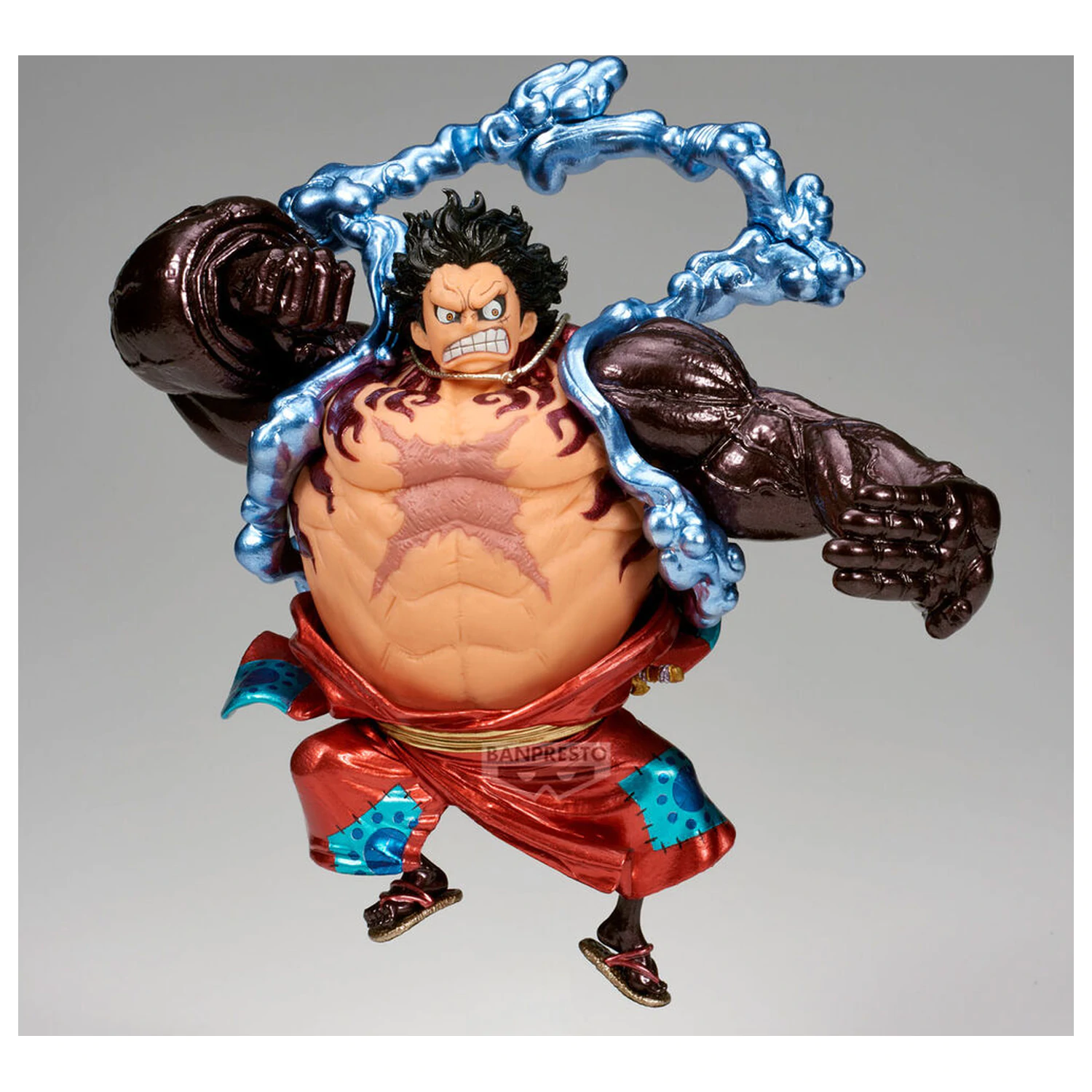 One Piece King of Artist Monkey D Luffy Gear 4 Boundman figurina 17cm poza produsului