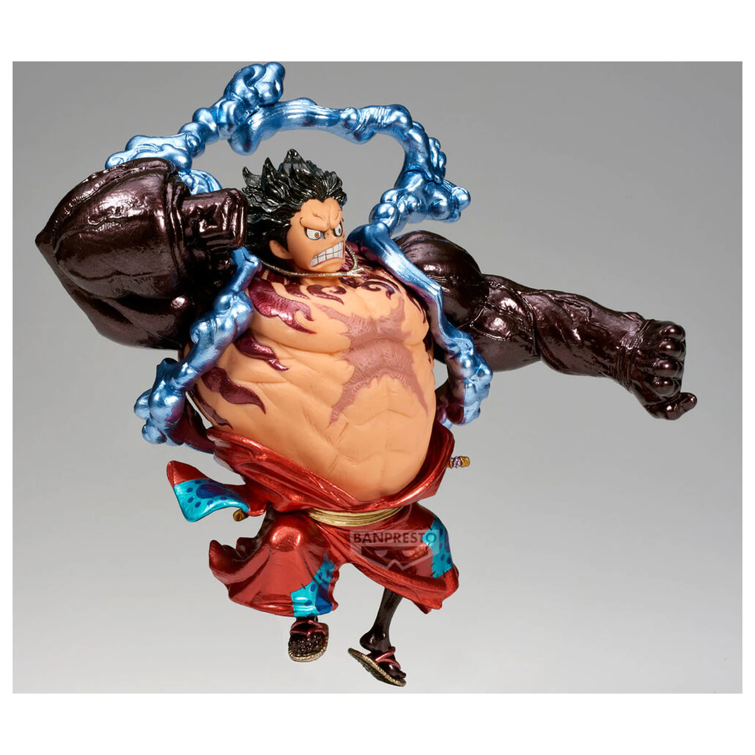 One Piece King of Artist Monkey D Luffy Gear 4 Boundman figurina 17cm poza produsului