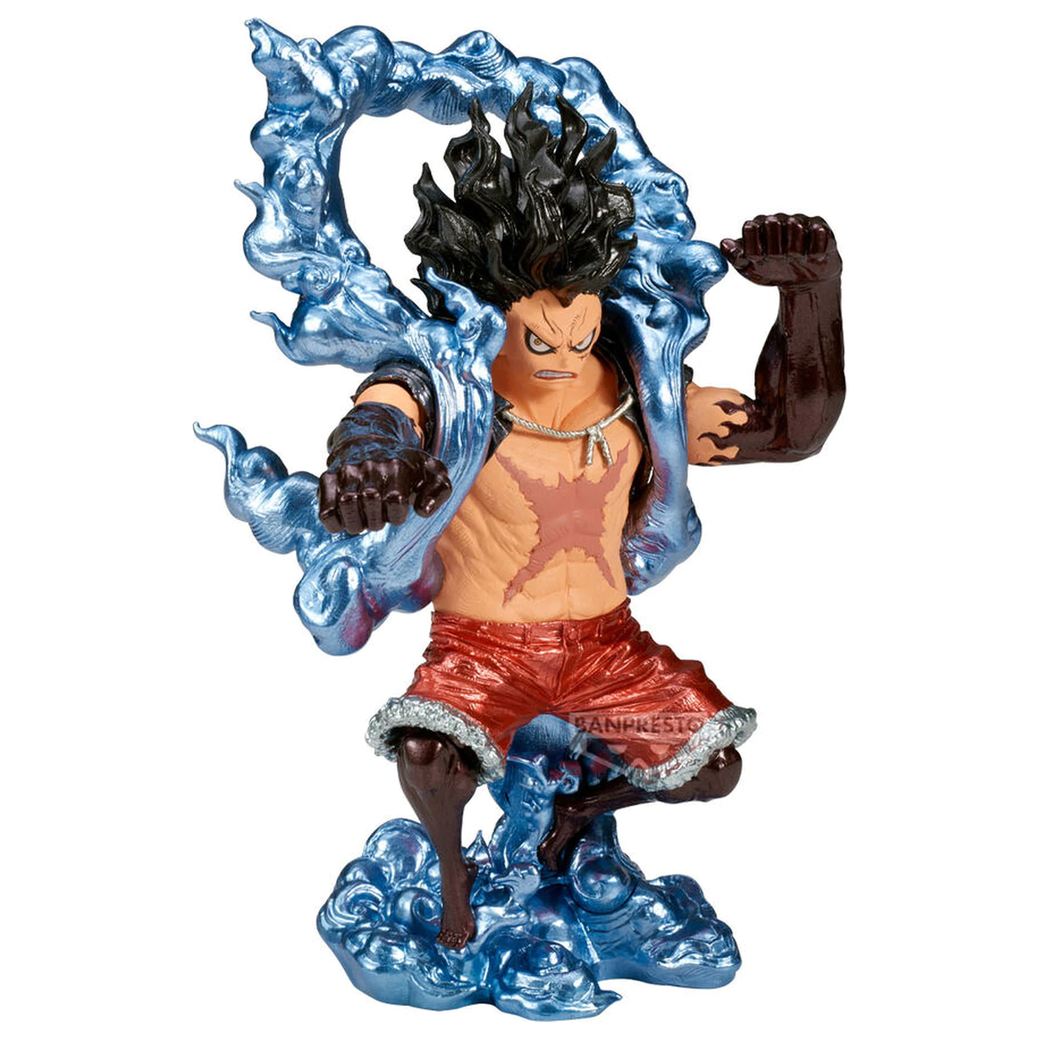 One Piece King of Artist Monkey D Luffy Gear 4 Snakeman figurina 19 cm poza produsului